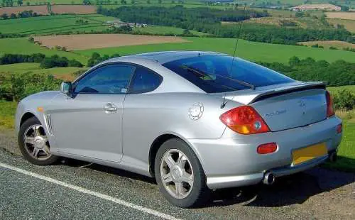 The Hyundai Coupe went on sale after over 2 years development at a cost of $230 million US dollars