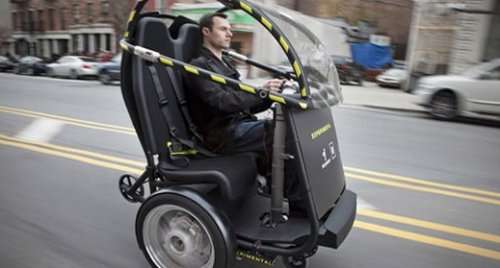 GM and Segway announced that they were working together to develop a two-wheeled, two-seat electric vehicle designed to be a fast, safe, inexpensive and clean alternative to traditional cars and trucks for cities across the world