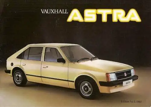 Production of the Vauxhall Astra commenced in Britain at the Ellesmere Port plant in Cheshire