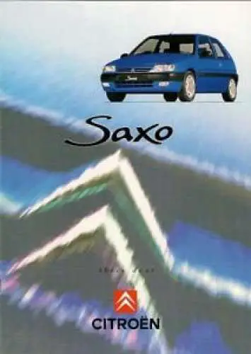The Citroën Saxo was unveiled to the press prior to its launch in February 1996