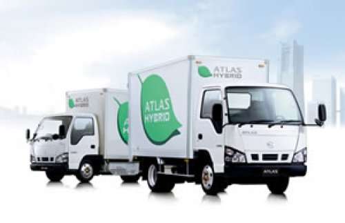 Nissan released the Atlas 20 hybrid truck in Japan