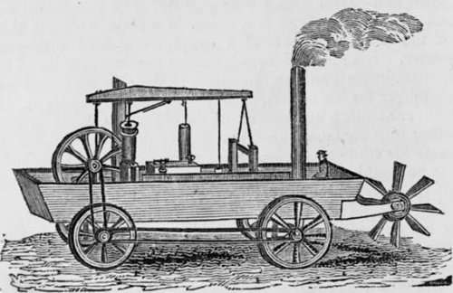 The Maryland House of Delegates (US) issued a patent to Oliver Evans for his high pressure steam engine