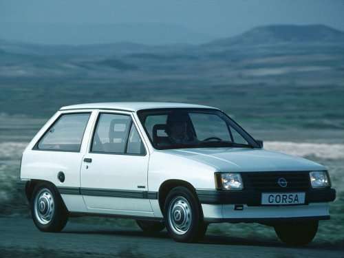 General Motors launched the Spanish built Opel Corsa, which was sold in Britain from April 1983 as the Vauxhall Nova